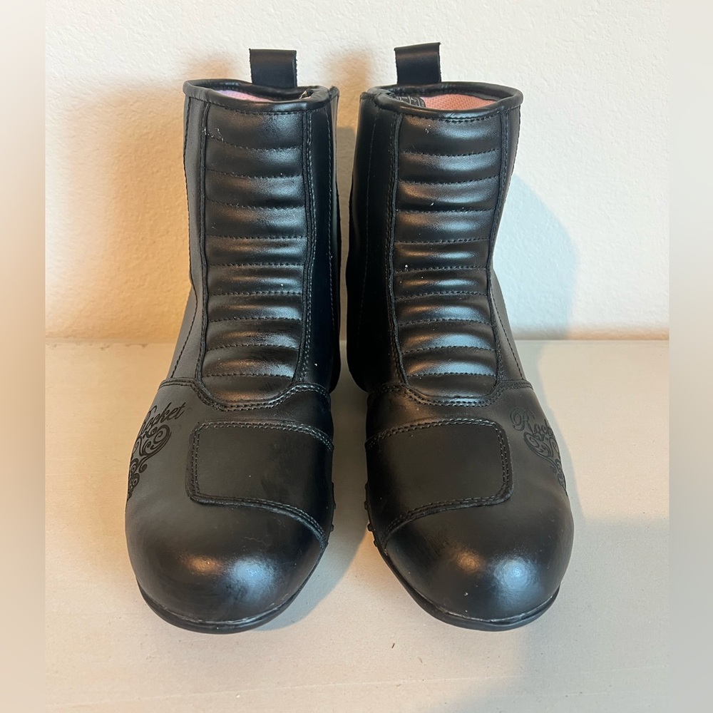 Joe Rocket Black Riding Boots